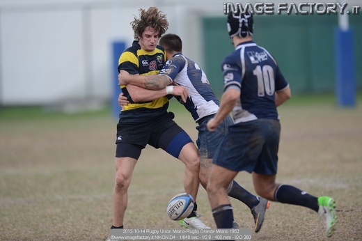 2012-10-14 Rugby Union Milano-Rugby Grande Milano 1952